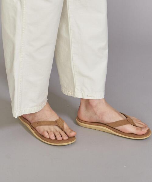 ISLAND SLIPPER（アイランドスリッパ）の「【別注】 ＜ISLAND SLIPPER（アイランドスリッパ）＞ ULTRASUEDE（R） SANDAL/サンダル（サンダル・メンズ・ネイビー/ブラウン・8/10/9）」の11枚目の写真