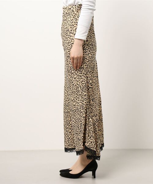 esutoreja（エストレジャ）の「レオパードレースマーメイドスカート（スカート・レディース・ベージュ/グリーン・FREE）」の22枚目の写真