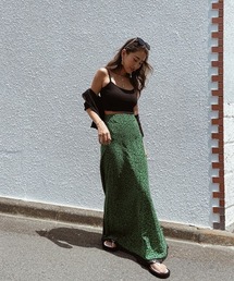 レオパードレースマーメイドスカート