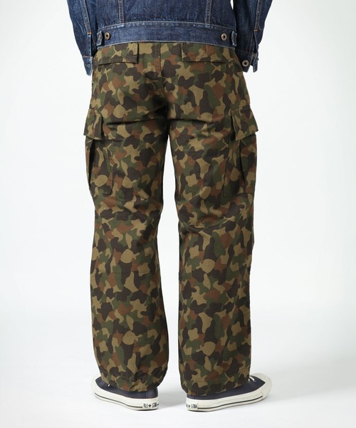 JAPAN BLUE JEANS（ジャパンブルージーンズ）の「モダンミリタリー リップストップ カーゴ（カーゴパンツ・メンズ・カモフラージュ・30inch/34inch/28inch）」の3枚目の写真
