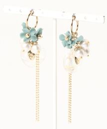 【Sunny days】flower&heart pierce