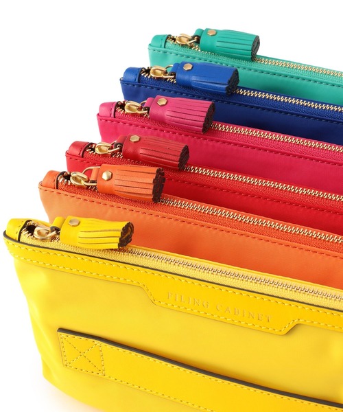 ANYA HINDMARCH☆関税込み☆Filing Cabinet ジャカード ポーチ Filing Cabinet Pouch | Anya Hindmarch US