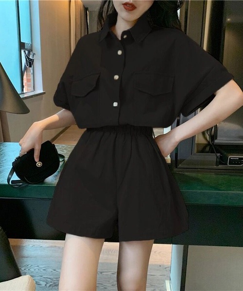 MAISON DE THERESE(メゾン ド テレーズ)の「セットアップ(セットアップ・レディース・ホワイト/ブラック/アイボリー・M/L/XL)」の1枚目の写真
