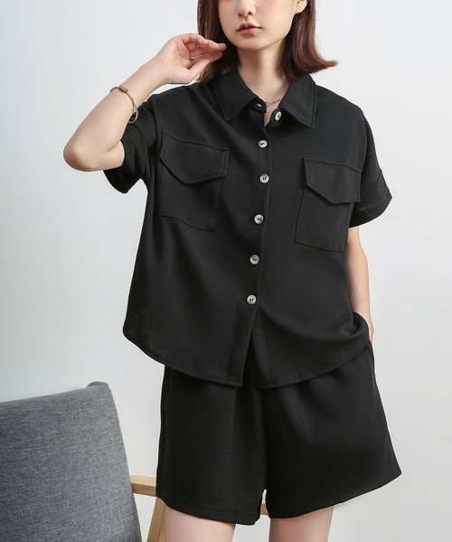 MAISON DE THERESE(メゾン ド テレーズ)の「セットアップ(セットアップ・レディース・ホワイト/ブラック/アイボリー・M/L/XL)」の4枚目の写真