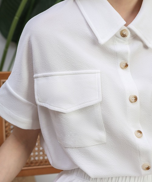 MAISON DE THERESE(メゾン ド テレーズ)の「セットアップ(セットアップ・レディース・ホワイト/ブラック/アイボリー・M/L/XL)」の6枚目の写真