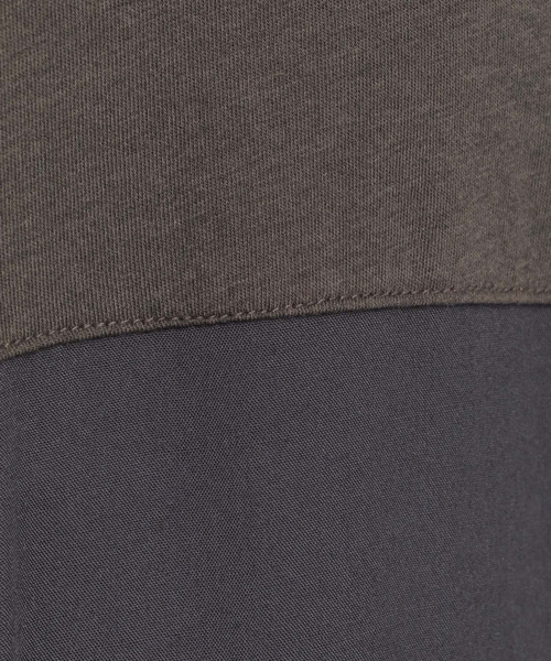 LBC(エルビーシー)の「フハク切り替えプリントロングtee(Tシャツ/カットソー・レディース・ブラウン/オフホワイト/チャコールグレー・M)」の12枚目の写真