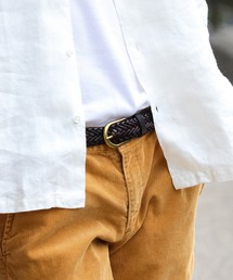 BEAMS PLUS | BEAMS PLUS / レザー メッシュベルト(ベルト)