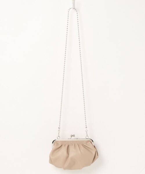 RETRO GIRL（レトロガール）の「ガマグチギャザーショルダー（ショルダーバッグ・レディース・ベージュ/シルバー/ブラック/ゴールド・FREE）」の16枚目の写真