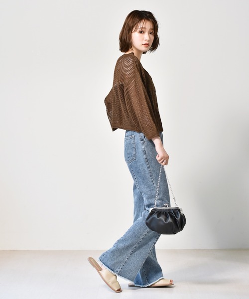 RETRO GIRL（レトロガール）の「ガマグチギャザーショルダー（ショルダーバッグ・レディース・ベージュ/シルバー/ブラック/ゴールド・FREE）」の6枚目の写真