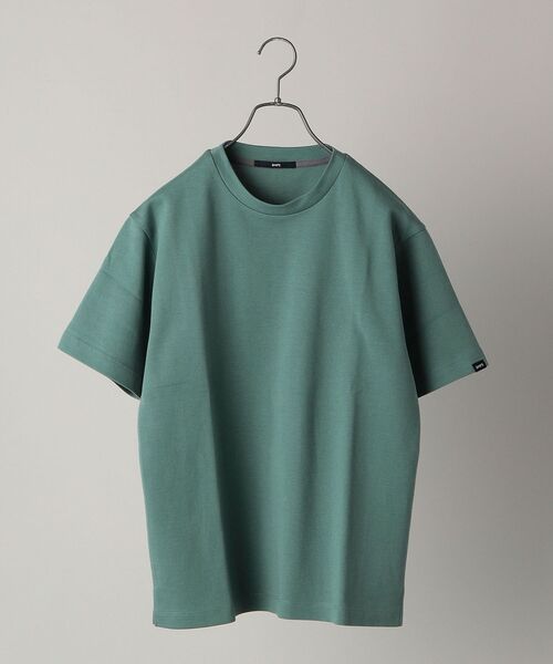 SHIPS（シップス）の「SHIPS: ライト ミラノリブ クルーネック プルオーバー Tシャツ（Tシャツ/カットソー・メンズ・ホワイト/ブラック/ライトグリーン/ホワイト系その他/ダークブルー・SMALL/MEDIUM/LARGE/X-LARGE）」の5枚目の写真