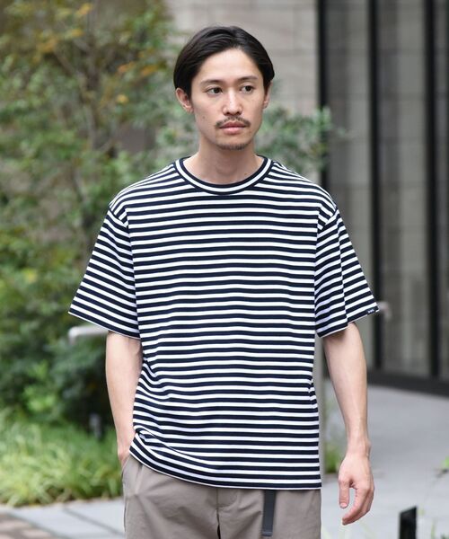 SHIPS（シップス）の「SHIPS: ライト ミラノリブ クルーネック プルオーバー Tシャツ（Tシャツ/カットソー・メンズ・ホワイト/ブラック/ライトグリーン/ホワイト系その他/ダークブルー・SMALL/MEDIUM/LARGE/X-LARGE）」の19枚目の写真