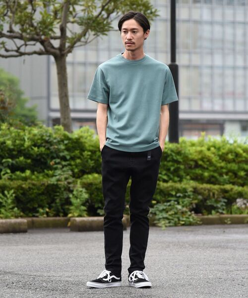 SHIPS（シップス）の「SHIPS: ライト ミラノリブ クルーネック プルオーバー Tシャツ（Tシャツ/カットソー・メンズ・ホワイト/ブラック/ライトグリーン/ホワイト系その他/ダークブルー・SMALL/MEDIUM/LARGE/X-LARGE）」の14枚目の写真