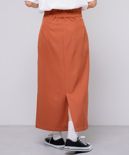 Adoon plain(アドーンプレーン)の「【新色追加!】【神シルエット!】ナロータイトスカート(スカート・レディース・ブラック/オレンジ/グリーン/ダークブルー/バイオレット・SMALL/MEDIUM/LARGE)」の19枚目の写真