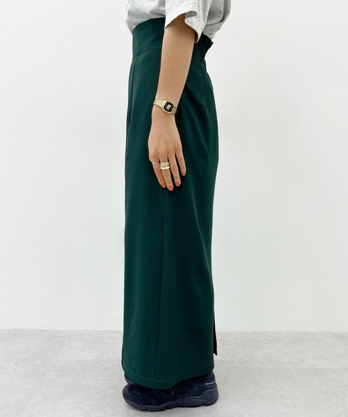 Adoon plain(アドーンプレーン)の「【新色追加!】【神シルエット!】ナロータイトスカート(スカート・レディース・ブラック/オレンジ/グリーン/ダークブルー/バイオレット・SMALL/MEDIUM/LARGE)」の21枚目の写真