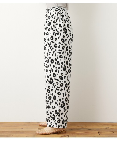 RODEO CROWNS LEOPARD パンツ 柄ブラウン Sサイズ 限定商品 RODEO CROWNS WIDE BOWL（ロデオクラウンズワイドボウル）の