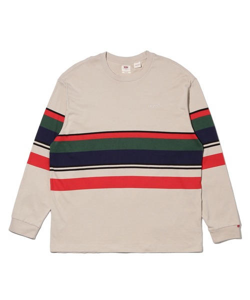 Levi's（リーバイス）の「LS RED TAB TEE PAST TIME STRIPE PEYOTE（Tシャツ/カットソー・メンズ・マルチ・M/S/L/XL）」の10枚目の写真