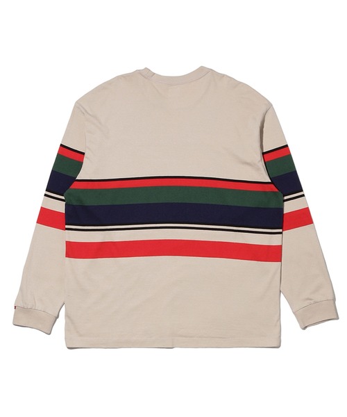 Levi's（リーバイス）の「LS RED TAB TEE PAST TIME STRIPE PEYOTE（Tシャツ/カットソー・メンズ・マルチ・M/S/L/XL）」の9枚目の写真