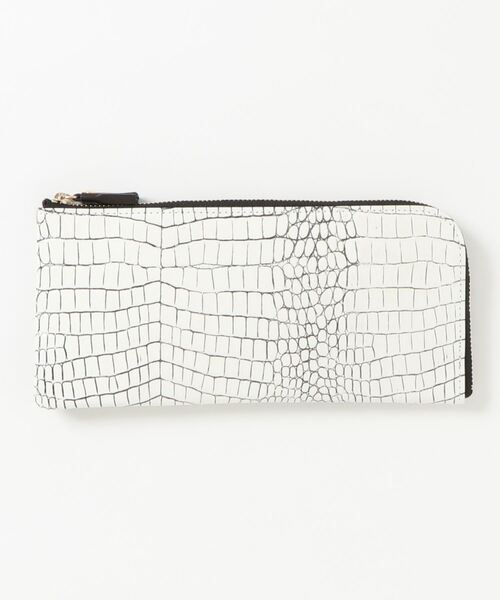 【POMTATA】【別注】エンボスレザーロングウォレット