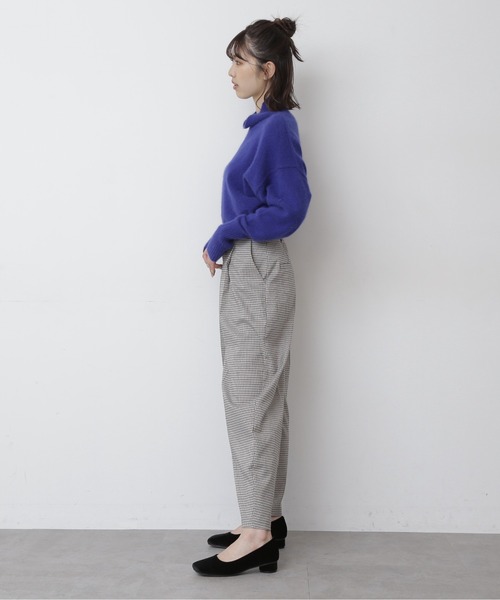 FREE'S MART(フリーズマート)の「【Sシリーズ対応】◆マルチチェック柄エッグパンツ(その他パンツ・レディース・グレー系その他/ベージュ系その他・SMALL/MEDIUM)」の6枚目の写真