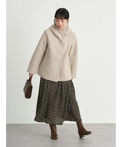 earth music&ecology（アースミュージックアンドエコロジー）の「ヴィンテージライクフラワーワンピース（ワンピース・レディース・ブラック/その他6/ライトベージュ・FREE）」の22枚目の写真