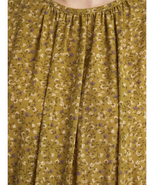 セール】ヴィンテージライクフラワーワンピース（ワンピース）｜earth  