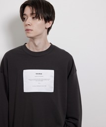 JUNRED | レタリング裏毛スウェット(スウェット)