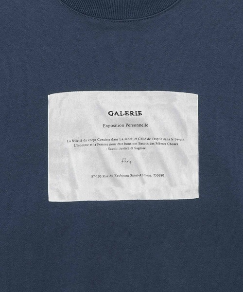 JUNRED（ジュンレッド）の「レタリング裏毛スウェット（スウェット・メンズ・キナリ/チャコールグレー/ブルー・S/M/L）」の10枚目の写真