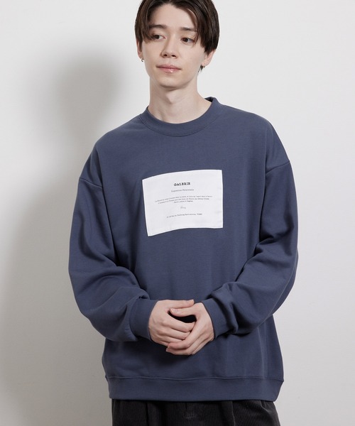 JUNRED（ジュンレッド）の「レタリング裏毛スウェット（スウェット・メンズ・キナリ/チャコールグレー/ブルー・S/M/L）」の15枚目の写真