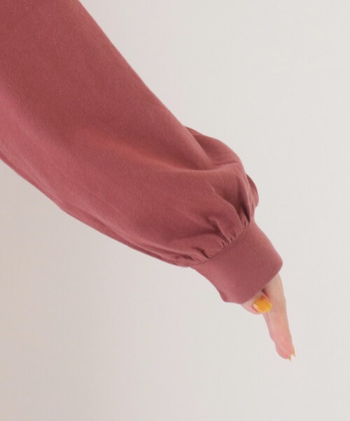 Cutie Blonde(キューティーブロンド)の「◆ルーズシルエットTシャツ(Tシャツ/カットソー・レディース・カーキ/ダークオレンジ/オフホワイト/チャコールグレー・00)」の12枚目の写真