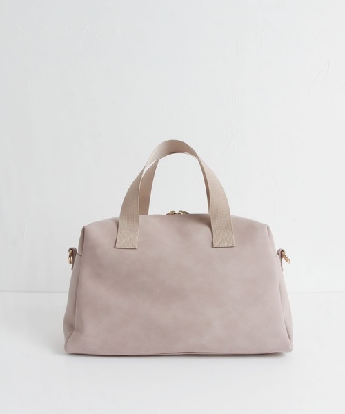 tocco closet(トッコ クローゼット)の「ショルダー付きtocco closet刺繍入り2WAYボストンバッグ(ボストンバッグ・レディース・ピンク/ブラウン・FREE)」の17枚目の写真