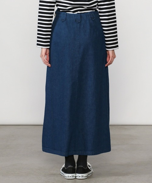 orSlow（オアスロウ）の「【orSlow】ウエスタンデニムスカート WOMEN（デニムスカート・レディース・インディゴブルー・1）」の7枚目の写真