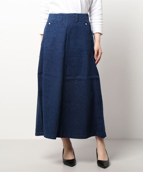 orSlow（オアスロウ）の「【orSlow】ウエスタンデニムスカート WOMEN（デニムスカート・レディース・インディゴブルー・1）」の15枚目の写真