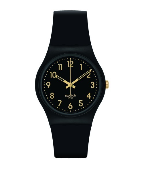 SWATCH(スウォッチ)の「GOLDEN TAC(アナログ腕時計・レディース・ブラック系その他・FREE)」の1枚目の写真