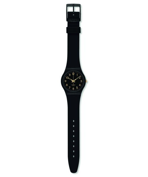 SWATCH(スウォッチ)の「GOLDEN TAC(アナログ腕時計・レディース・ブラック系その他・FREE)」の2枚目の写真