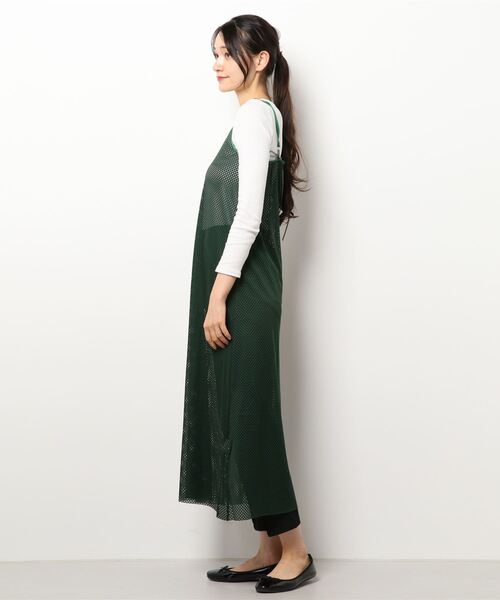 CHERIE(シェリー)の「CHERIE/シェリー/メッシュワンピース(ワンピース・レディース・グリーン・FREE)」の3枚目の写真