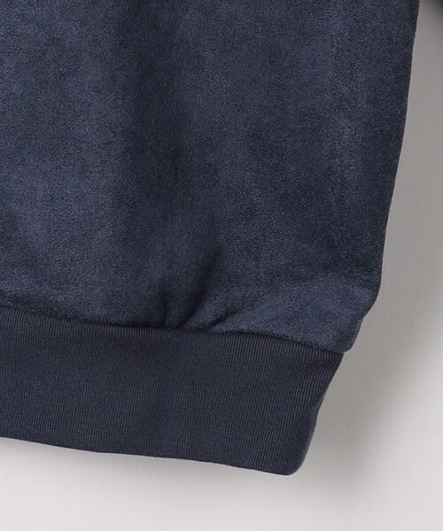 green label relaxing(グリーンレーベルリラクシング)の「<green label relaxing>スエードライク ボタンハイネック 長袖 スウェット(スウェット・メンズ・ダークグレー/ブラウン/ロイヤルブルー・S/M/L)」の16枚目の写真