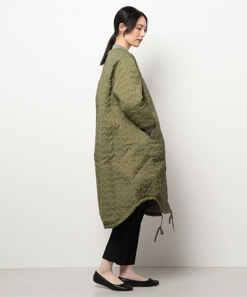 【美品】Bou jeloud アイボリー キルティング ロングコート Mサイズ 楽天市場】キルティングコート（ブランドブージュルード）（レディース