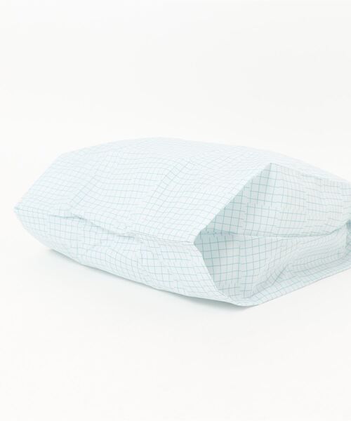 392 plusm(サンキューニプリュスエム)の「Square Bag S - check - 731714(エコバッグ/サブバッグ・レディース・ベージュ/オフホワイト/イエロー/グリーン・ONE SIZE)」の15枚目の写真
