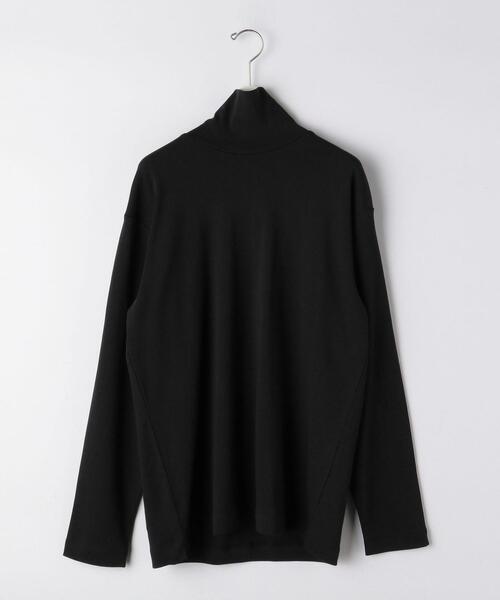 green label relaxing（グリーンレーベルリラクシング）の「スムース タートルネック 長袖 カットソー（Tシャツ/カットソー・メンズ・ホワイト/ライトグレー/ブラック・M/L/S）」の15枚目の写真