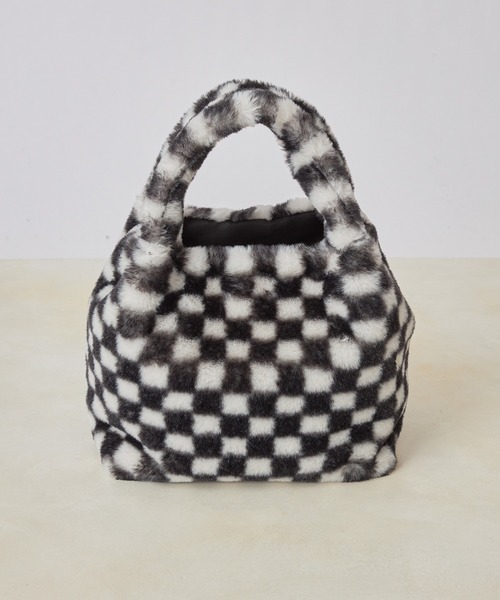 COLONY 2139（コロニートゥーワンスリーナイン）の「エコファーマルシェバッグ（ハンドバッグ・レディース・ホワイト/ブラウン/グリーン・FREE）」の4枚目の写真