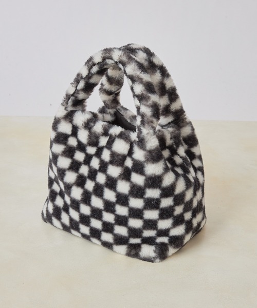 COLONY 2139（コロニートゥーワンスリーナイン）の「エコファーマルシェバッグ（ハンドバッグ・レディース・ホワイト/ブラウン/グリーン・FREE）」の5枚目の写真