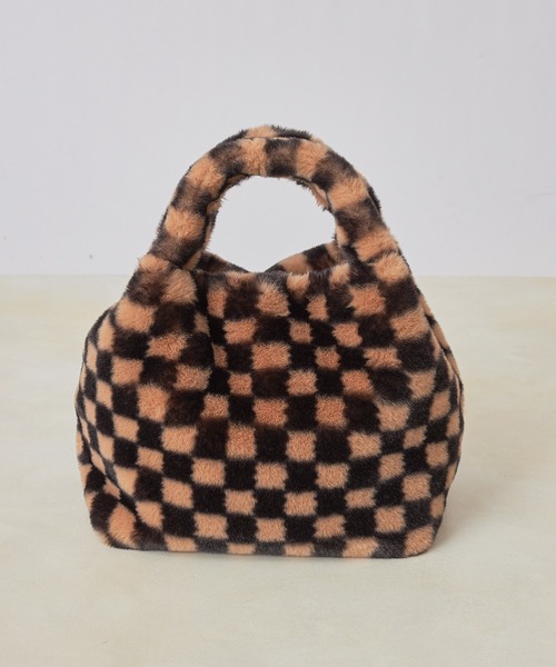 COLONY 2139（コロニートゥーワンスリーナイン）の「エコファーマルシェバッグ（ハンドバッグ・レディース・ホワイト/ブラウン/グリーン・FREE）」の10枚目の写真