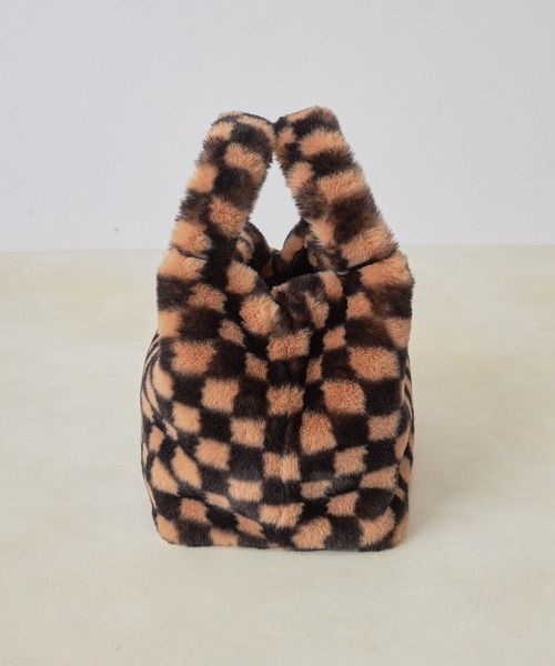 COLONY 2139（コロニートゥーワンスリーナイン）の「エコファーマルシェバッグ（ハンドバッグ・レディース・ホワイト/ブラウン/グリーン・FREE）」の12枚目の写真