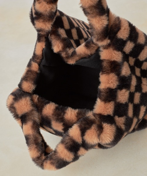 COLONY 2139（コロニートゥーワンスリーナイン）の「エコファーマルシェバッグ（ハンドバッグ・レディース・ホワイト/ブラウン/グリーン・FREE）」の13枚目の写真