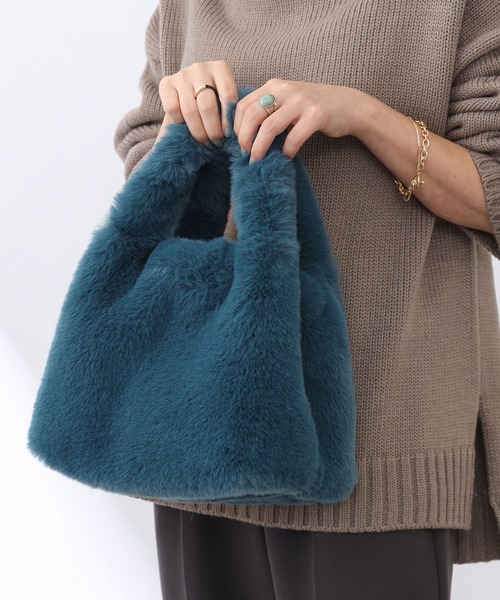 COLONY 2139（コロニートゥーワンスリーナイン）の「エコファーマルシェバッグ（ハンドバッグ・レディース・ホワイト/ブラウン/グリーン・FREE）」の21枚目の写真