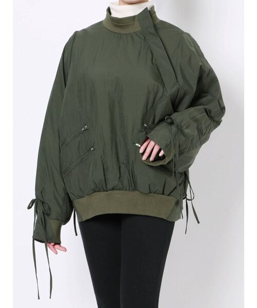 merry jenny（メリージェニー）の「ナイロンキルトプルオーバー（Tシャツ/カットソー・レディース・オフホワイト/ブラック/カーキ・FREE）」の22枚目の写真