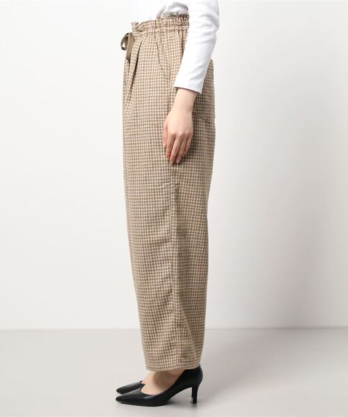 Samansa Mos2（サマンサ モスモス）の「ウール混起毛ストレートパンツ（その他パンツ・レディース・モカ/ネイビー/ベージュ/チャコール・ﾌﾘ-）」の5枚目の写真