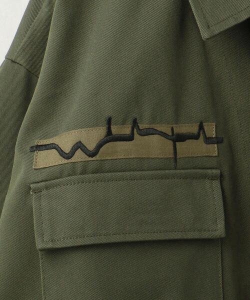 WTAPS（ダブルタップス）の「＜WTAPS(ダブルタップス)＞ JUNGLE 01/シャツ■■■（シャツ/ブラウス・メンズ・ブラック/ホワイト/オリーブ・M/L）」の9枚目の写真