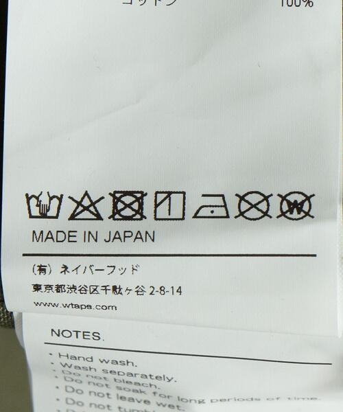 WTAPS（ダブルタップス）の「＜WTAPS(ダブルタップス)＞ JUNGLE 01/シャツ■■■（シャツ/ブラウス・メンズ・ブラック/ホワイト/オリーブ・M/L）」の10枚目の写真