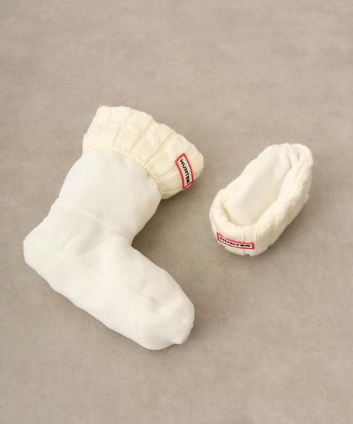 HUNTER（ハンター）の「HUNTER BOOT SOCK ブーツソックス（ソックス/靴下・メンズ・ナチュラル・M/L）」の7枚目の写真